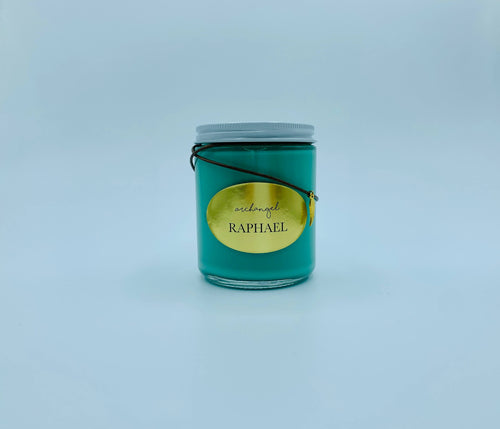 Soy wax candle - Archangel Raphael