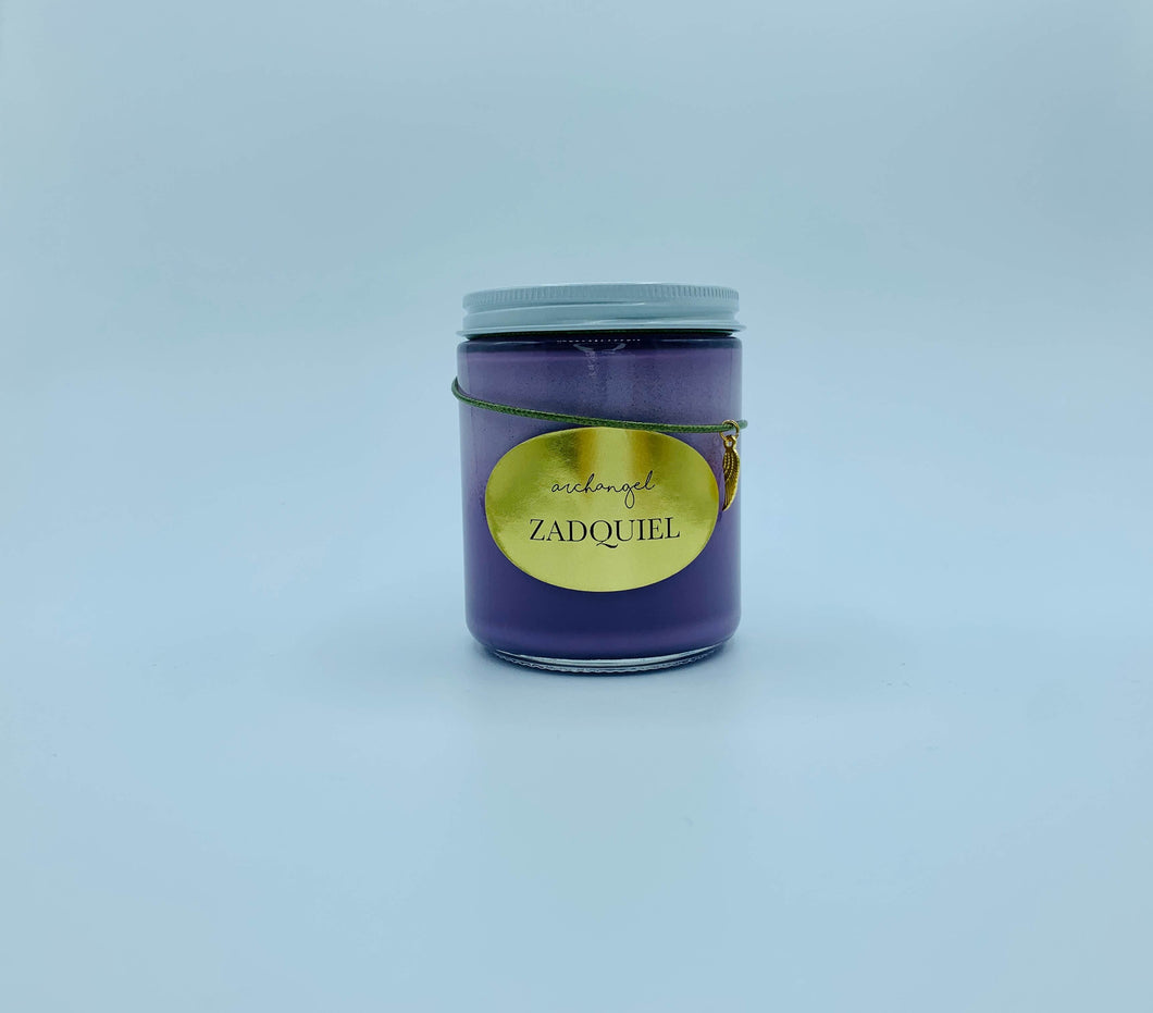 Soy wax candle - Archangel Zadquiel