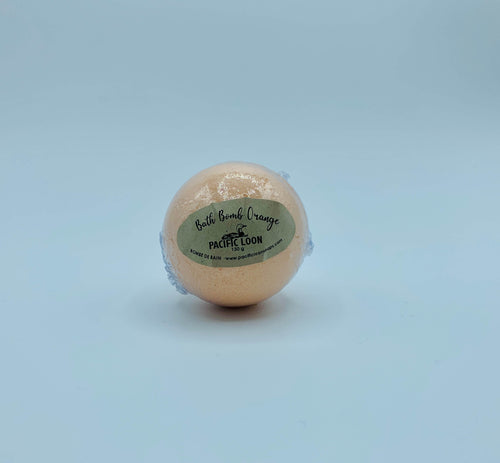 Bath Bomb-Orange-Pacific Loon