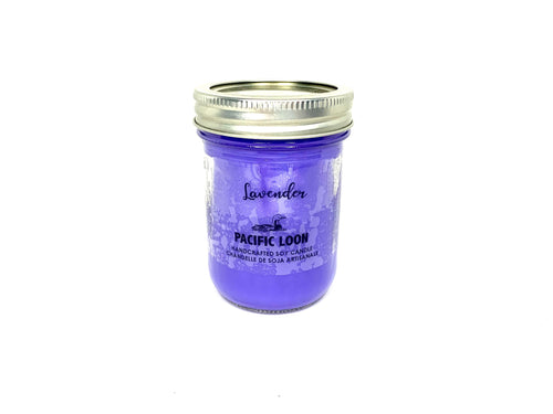 Soy wax candle-jar-Lavender aroma