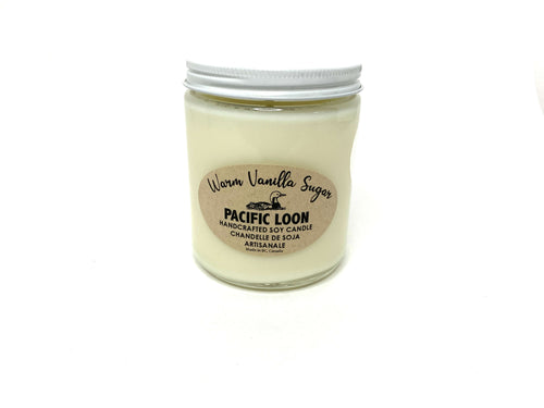 Soy wax candle-jar-Warm Vanilla Sugar